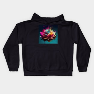 Flowers Art Kids Hoodie